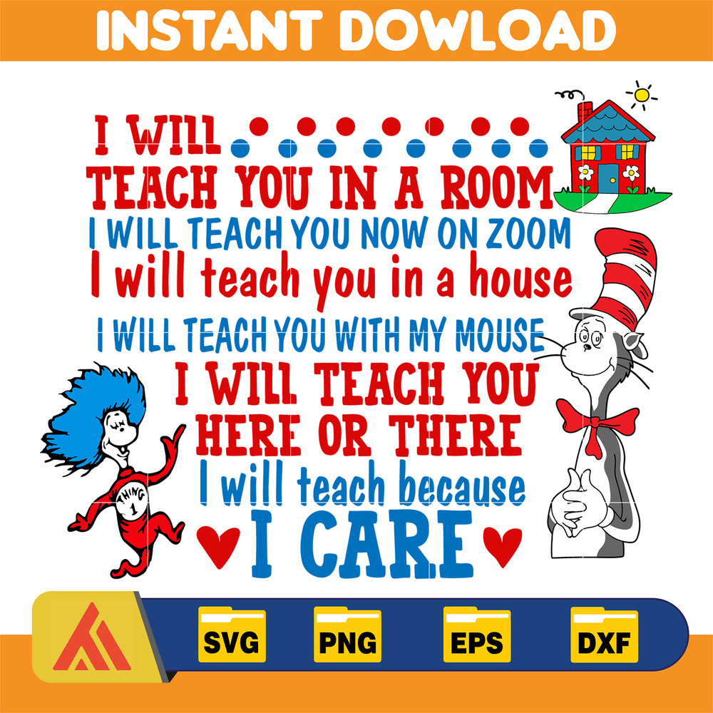 Dr Seuss Svg, Cat In The Hat SVG, Dr Seuss Hat SVG, Green Eggs And Ham Svg, Dr Seuss for Teachers Svg, Cricut, Thing Svg (457).jpg