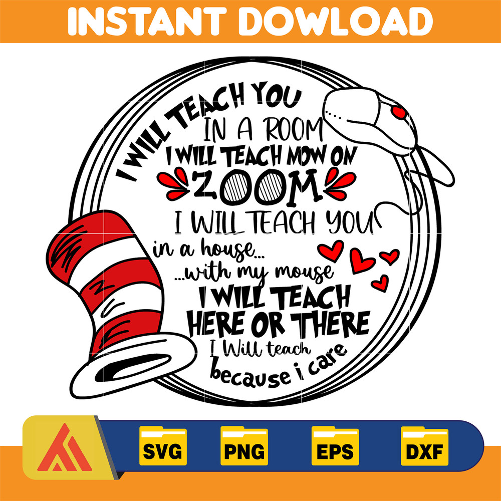 Dr Seuss Svg, Cat In The Hat SVG, Dr Seuss Hat SVG, Green Eggs And Ham Svg, Dr Seuss for Teachers Svg, Cricut, Thing Svg (463).jpg