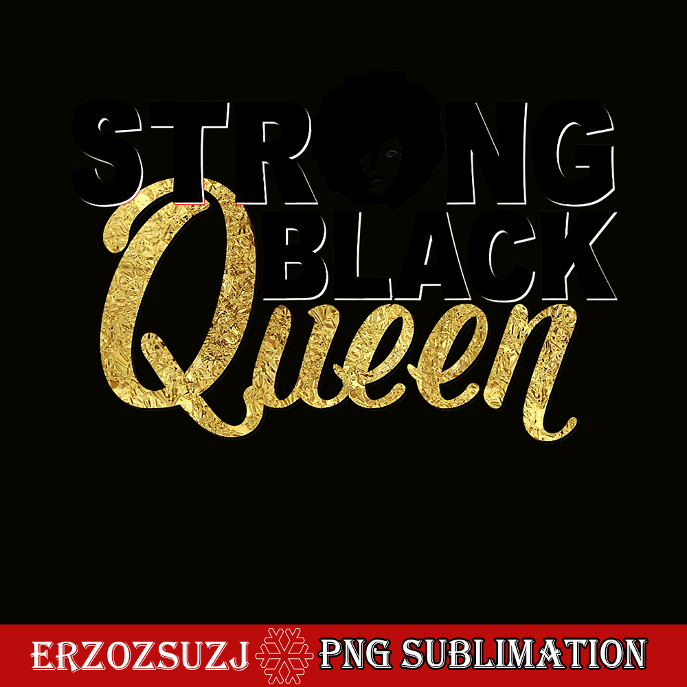 QUE15112317-Strong Black Queen PNG, Afro Queen PNG, Melanin Girls PNG.png