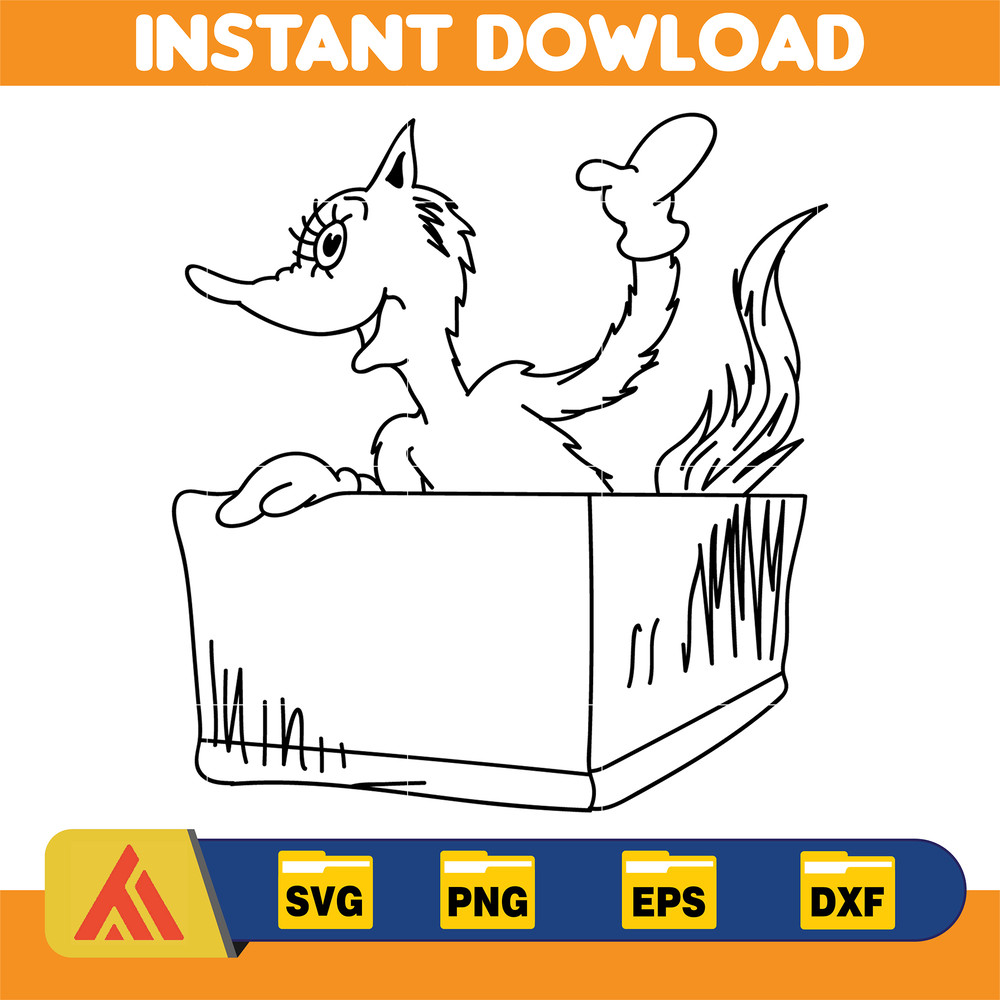 Dr Seuss Svg, Cat In The Hat SVG, Dr Seuss Hat SVG, Green Eggs And Ham Svg, Dr Seuss for Teachers Svg, Cricut, Thing Svg (474).jpg