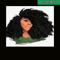 QUE15112321-Black Girls Cartoon PNG, Anime Woman PNG, African Queen PNG.png