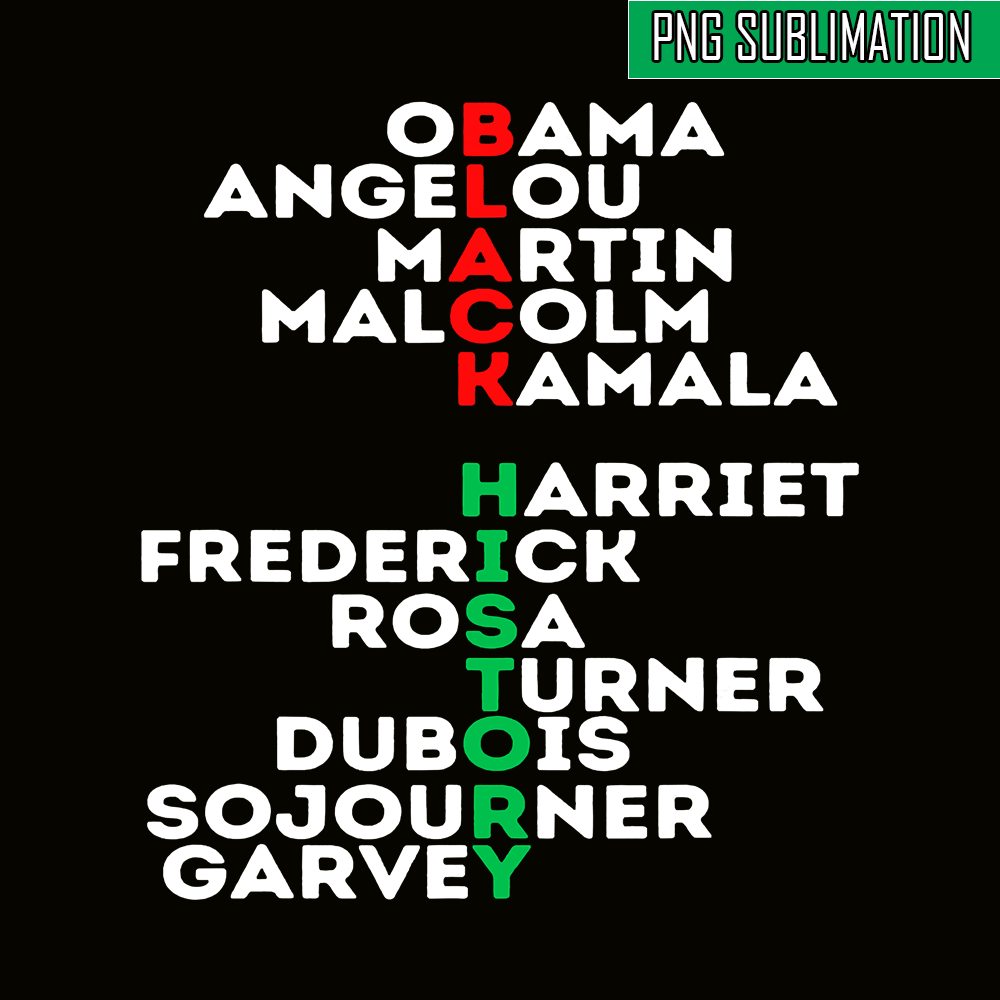 QUE15112327-Black History PNG. Dream Like Leaders PNG, King And Queen PNG.png