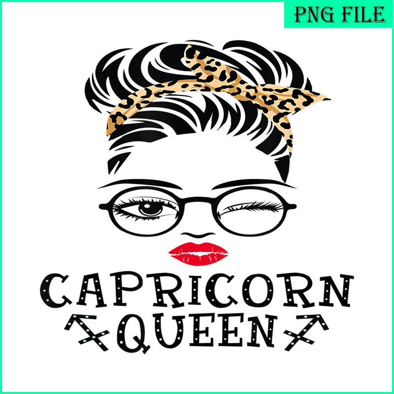 CPB28102332-Capricorn Queen PNG Woman Face Wink Eyes PNG Lady Face PNG.png