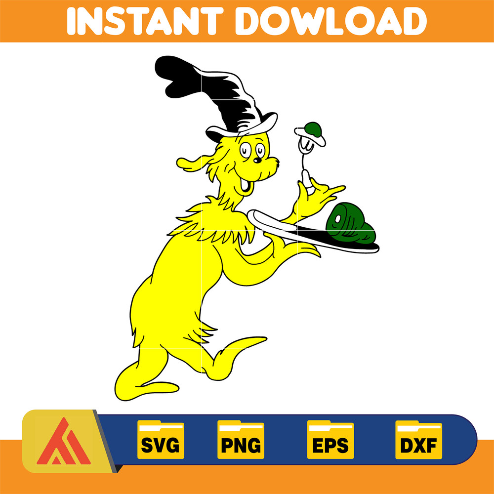 Dr Seuss Svg, Cat In The Hat SVG, Dr Seuss Hat SVG, Green Eggs And Ham Svg, Dr Seuss for Teachers Svg, Cricut, Thing Svg (501).jpg