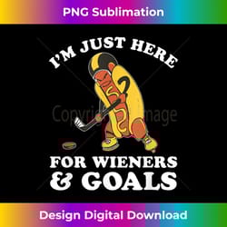 ice hockey men women funny wieners & goals ice hockey - sophisticated png sublimation file - crafted for sublimation excellence