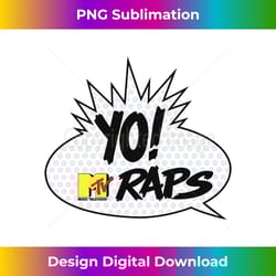 mtv yo! mtv raps comic book talk bubble long sleeve - sleek sublimation png download - ideal for imaginative endeavors