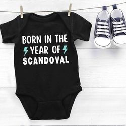 bravo tv born in the year of scandoval great gift for vanderpump fans with babies born in 2023 - tom sandoval & ariana m
