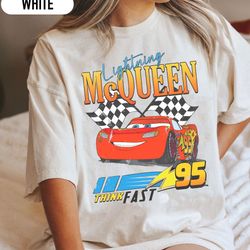 disney pixar cars shirt, mc queen shirt, disney shirt, mc queen lover shirt, lightning mcqueen 95 shirt, funny disney ca