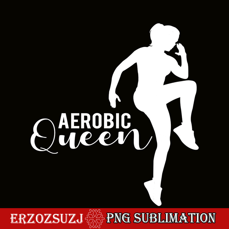 QUE301023114-Aerobic Queen PNG, Happy Birthday PNG, Birthday Queen PNG.png