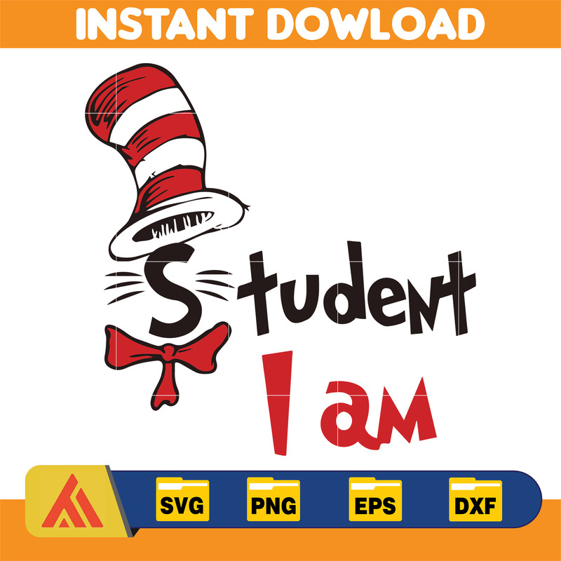 Dr Seuss Svg, Cat In The Hat SVG, Dr Seuss Hat SVG, Green Eggs And Ham Svg, Dr Seuss for Teachers Svg, Cricut, Thing Svg (523).jpg