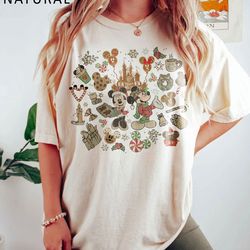 mickey's very merry christmas party 2023 shirt, disney family matching shirts, mickey mouse tea cup, xmas party t-shirt,