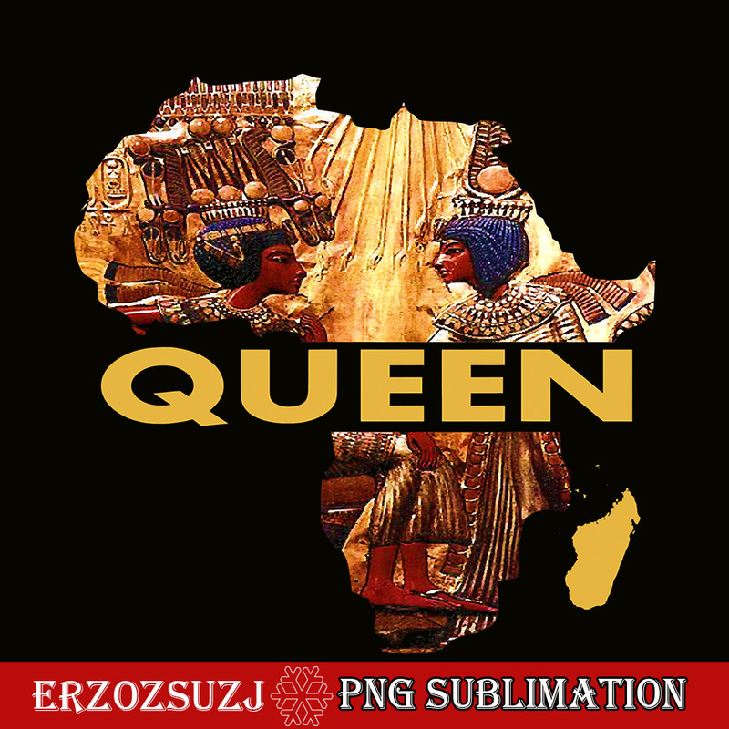 QUE301023126-Queen African PNG, Black Women Africa PNG, Strong Woman PNG.png