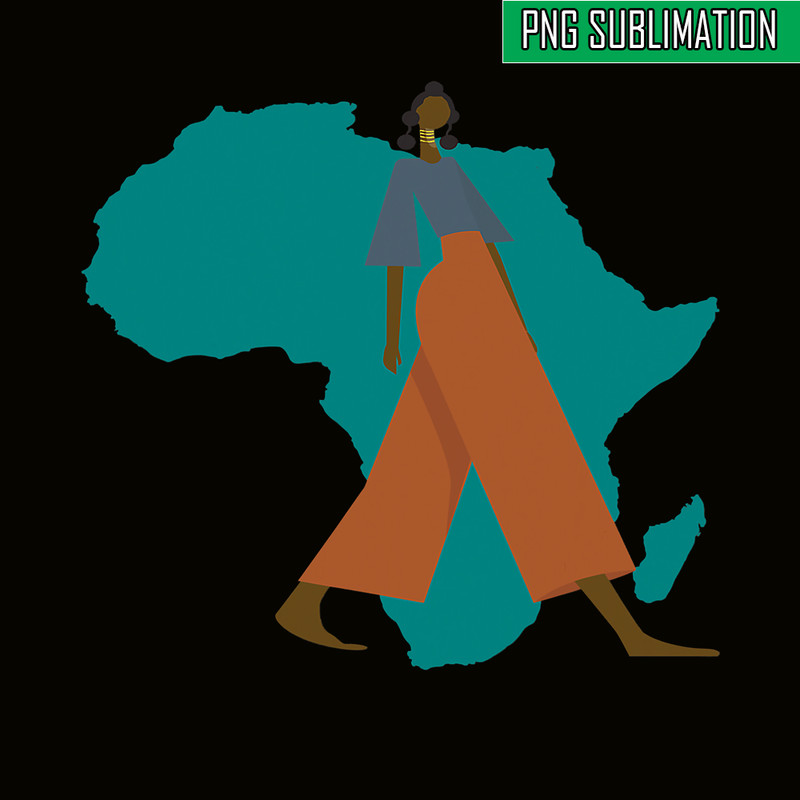 QUE301023129-African Queen Black PNG, Black Women Africa PNG, Strong Woman PNG.png