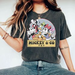vintage mickey & co 1928 shirt, retro vintage disney shirt, disneyland shirt, disneyworld shirt, disney family matching
