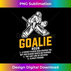 Ice Hockey Goalie - Classic Sublimation PNG File - Channel Your Creative Rebel