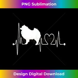 keeshond my heartbeat ekg funny dogs my cardio dog lovers - minimalist sublimation digital file - infuse everyday with a celebratory spirit