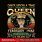 QUE30102342-Queen Was Born In February 1982 PNG, Happy Birthday PNG, Birthday Queen PNG.png