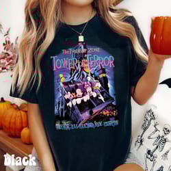 the twilight zone tower of terror shirt, tower of terror ride shirt, mickeys not so scary, disney halloween shirt