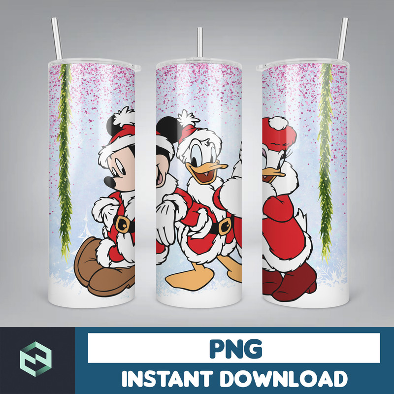 Cartoon Print Tumbler, Skinny Tumbler, 20 oz Skinny Tumbler Sublimation, Tumbler Christmas png, Christmas gift (14).jpg