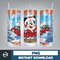 Cartoon Print Tumbler, Skinny Tumbler, 20 oz Skinny Tumbler Sublimation, Tumbler Christmas png, Christmas gift (2).jpg
