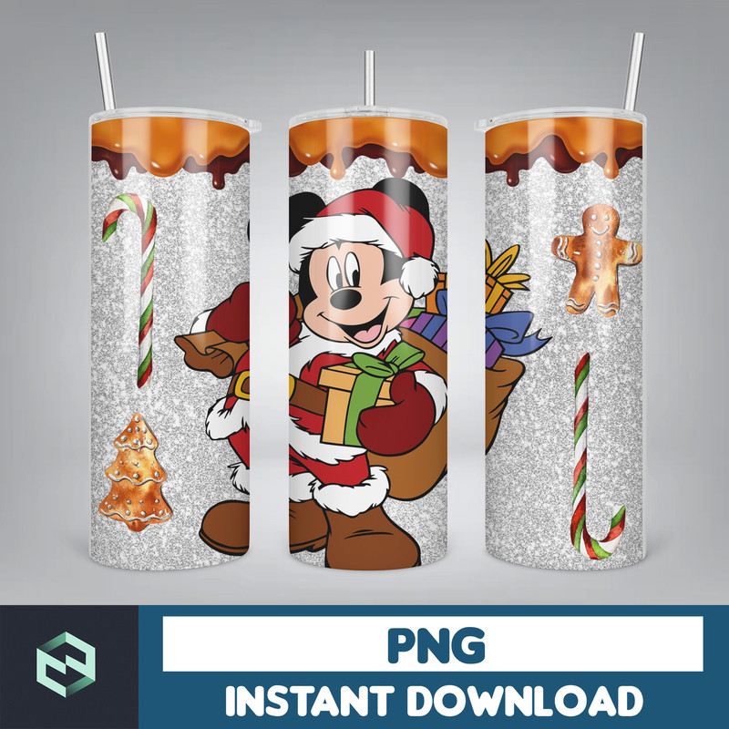Cartoon Print Tumbler, Skinny Tumbler, 20 oz Skinny Tumbler Sublimation, Tumbler Christmas png, Christmas gift (20).jpg