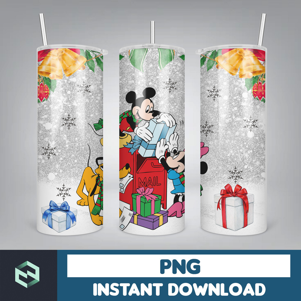 Cartoon Print Tumbler, Skinny Tumbler, 20 oz Skinny Tumbler Sublimation, Tumbler Christmas png, Christmas gift (23).jpg