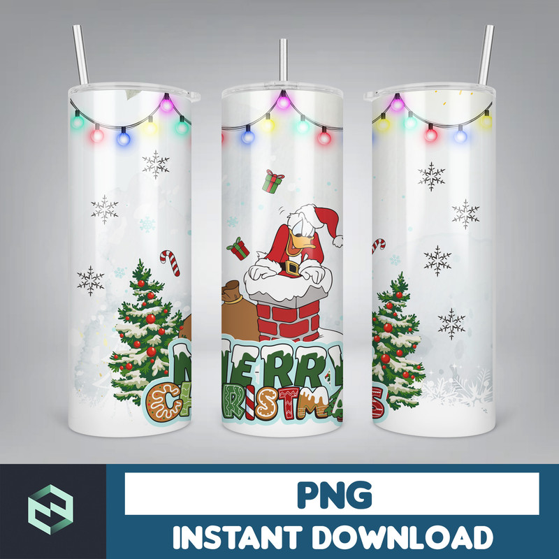 Cartoon Print Tumbler, Skinny Tumbler, 20 oz Skinny Tumbler Sublimation, Tumbler Christmas png, Christmas gift (24).jpg