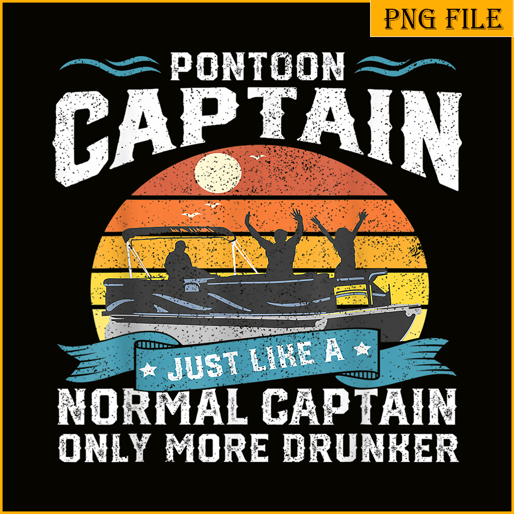 BEER28102333-Pontoon Captain PNG Boat Lake Boating Beer PNG Beer Drunker PNG.png