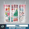 3D Inflated Christmas Tumbler Wrap Design Download PNG, 20 Oz Digital Tumbler Wrap PNG Digital Download (14).jpg