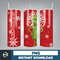 3D Inflated Christmas Tumbler Wrap Design Download PNG, 20 Oz Digital Tumbler Wrap PNG Digital Download (25).jpg