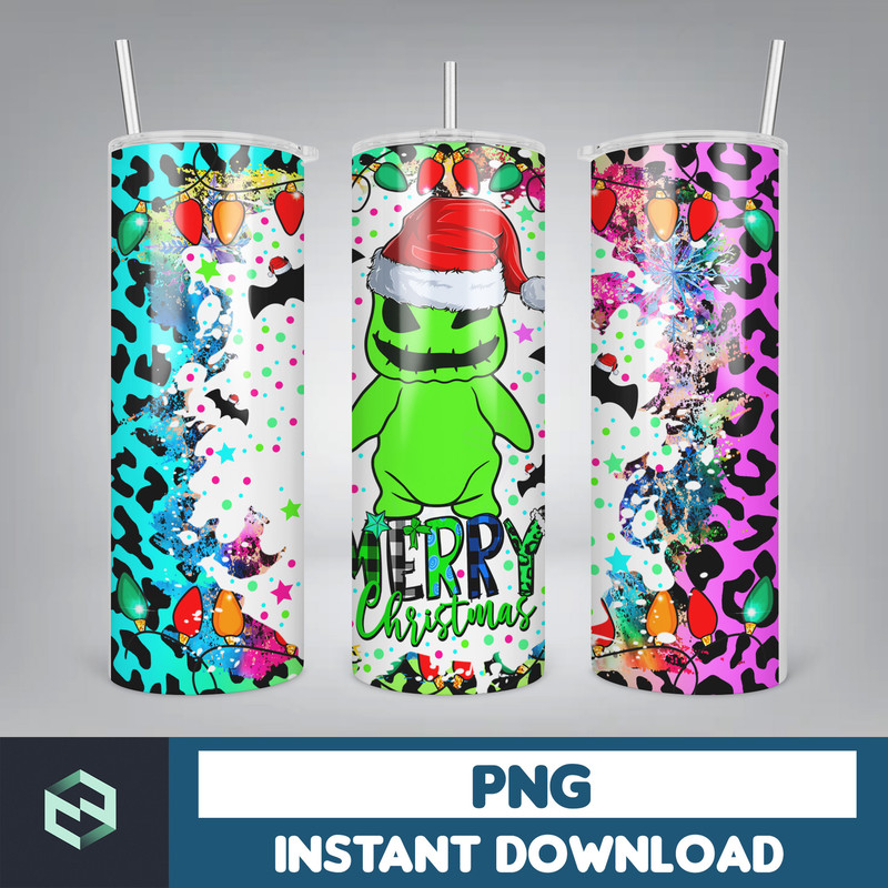 3D Inflated Christmas Tumbler Wrap Design Download PNG, 20 Oz Digital Tumbler Wrap PNG Digital Download (28).jpg