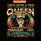 QUE30102363-Queen Was Born In February 1971 PNG, Happy Birthday PNG, Birthday Queen PNG.png