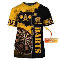 customized 3d dart player uniform: perfect present for men and women - ideal attire for dart enthusiasts