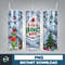 3D Inflated Christmas Tumbler Wrap Design Download PNG, 20 Oz Digital Tumbler Wrap PNG Digital Download (36).jpg