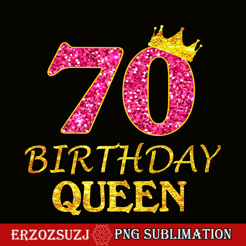 QUE30102376-70 Birthday Queen PNG, Happy Birthday PNG, Birthday Queen PNG.png