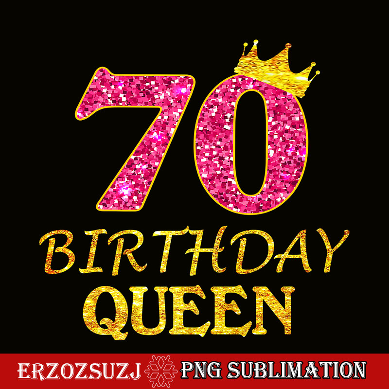 QUE30102376-70 Birthday Queen PNG, Happy Birthday PNG, Birthday Queen PNG.png