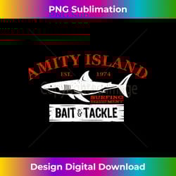 amity island bait and tackle retro fishing - bespoke sublimation digital file - customize with flair