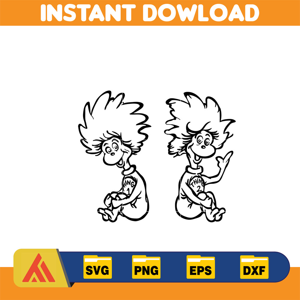 Dr Seuss Svg, Cat In The Hat SVG, Dr Seuss Hat SVG, Green Eggs And Ham Svg, Dr Seuss for Teachers Svg, Cricut, Thing Svg (713).jpg