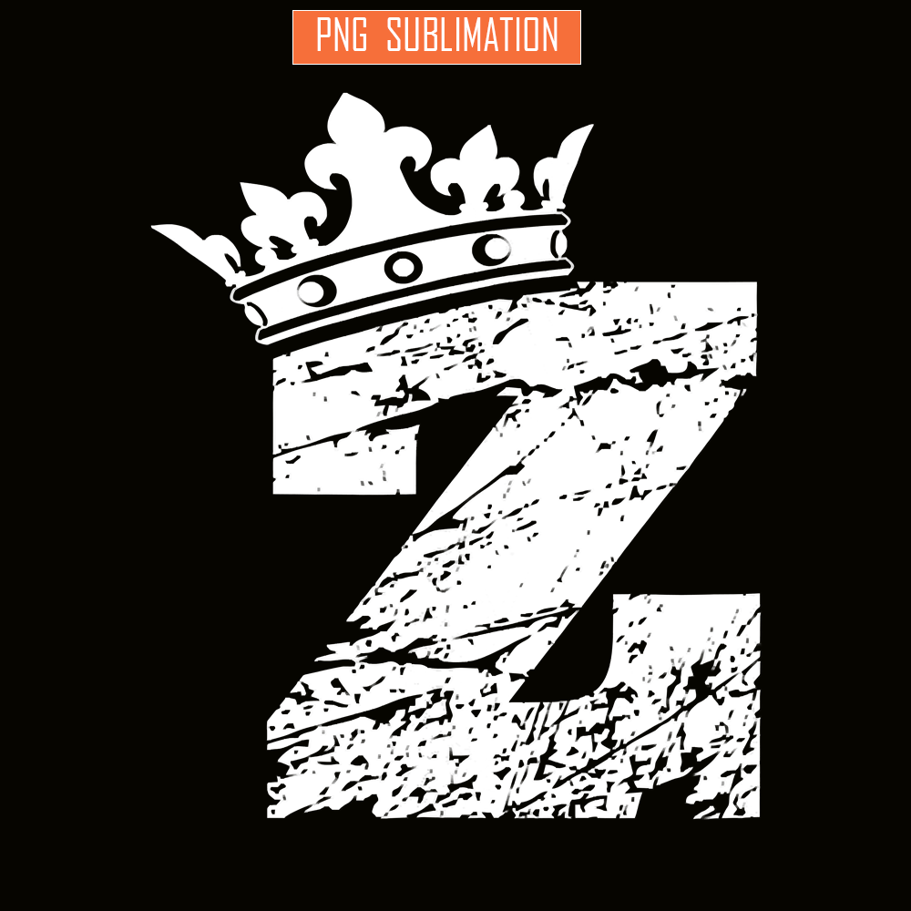QUE31102302-Alphabet Z King PNG, Alphabet PNG, Queen King Crown PNG.png