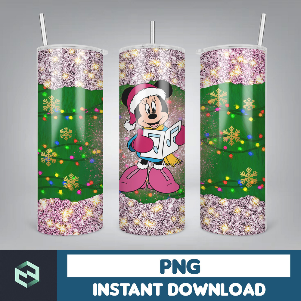 Cartoon Print Tumbler, Skinny Tumbler, 20 oz Skinny Tumbler Sublimation, Tumbler Christmas png, Christmas gift (42).jpg