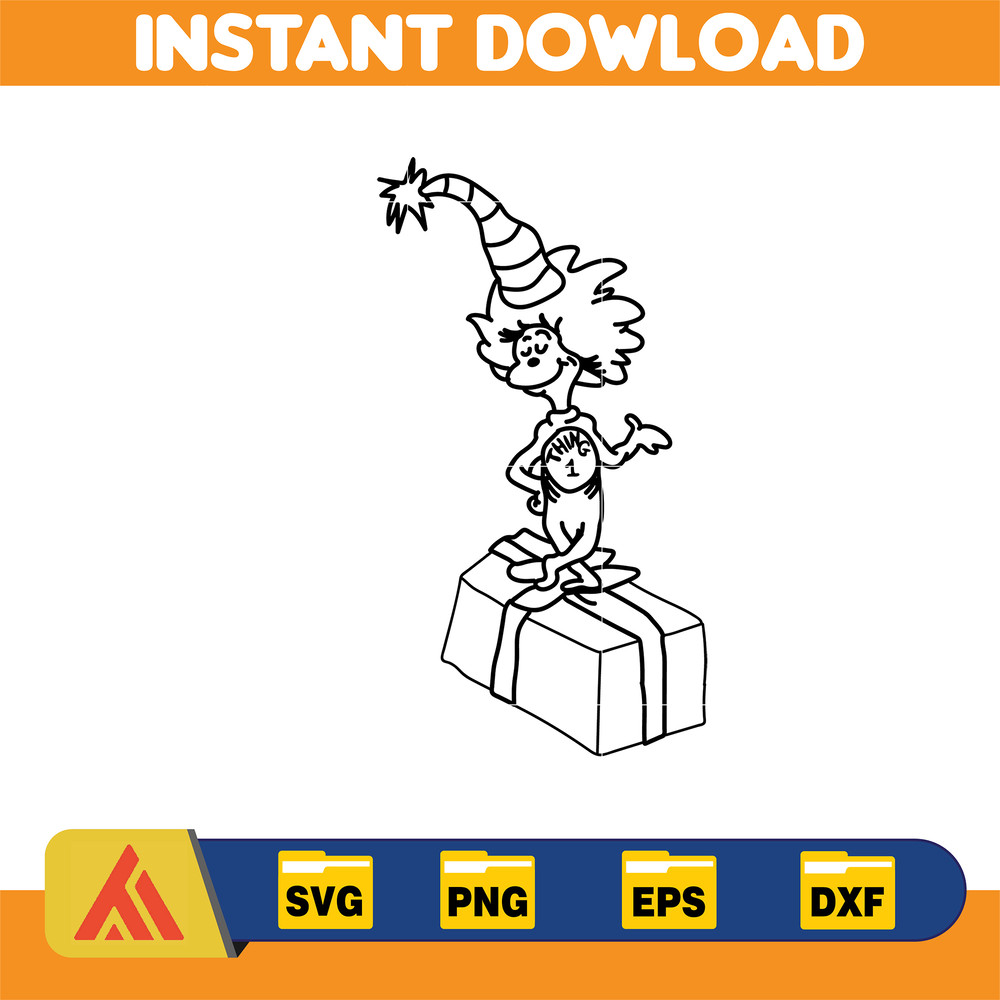 Dr Seuss Svg, Cat In The Hat SVG, Dr Seuss Hat SVG, Green Eggs And Ham Svg, Dr Seuss for Teachers Svg, Cricut, Thing Svg (717).jpg