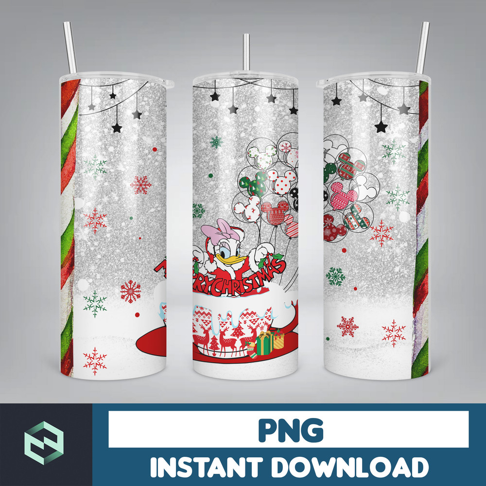 Cartoon Print Tumbler, Skinny Tumbler, 20 oz Skinny Tumbler Sublimation, Tumbler Christmas png, Christmas gift (6).jpg