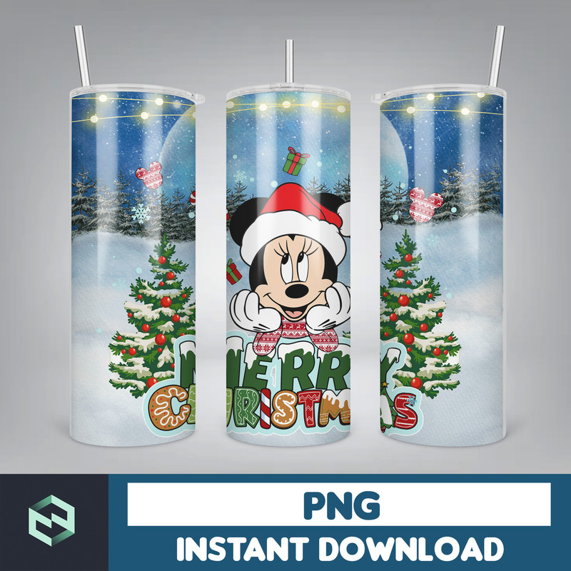 Cartoon Print Tumbler, Skinny Tumbler, 20 oz Skinny Tumbler Sublimation, Tumbler Christmas png, Christmas gift (7).jpg