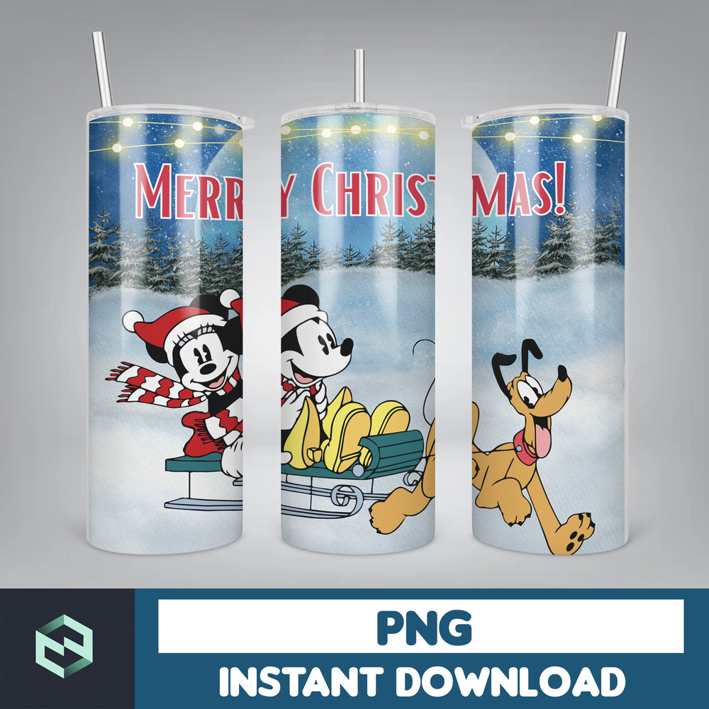 Cartoon Print Tumbler, Skinny Tumbler, 20 oz Skinny Tumbler Sublimation, Tumbler Christmas png, Christmas gift (9).jpg