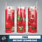 3D Inflated Christmas Tumbler Wrap Design Download PNG, 20 Oz Digital Tumbler Wrap PNG Instant Download (10).jpg