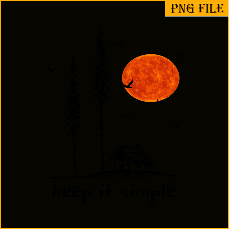 CAMP07112356-KEEP IT SIMPLE PNG Horror Camping Night PNG Red Moon PNG.png