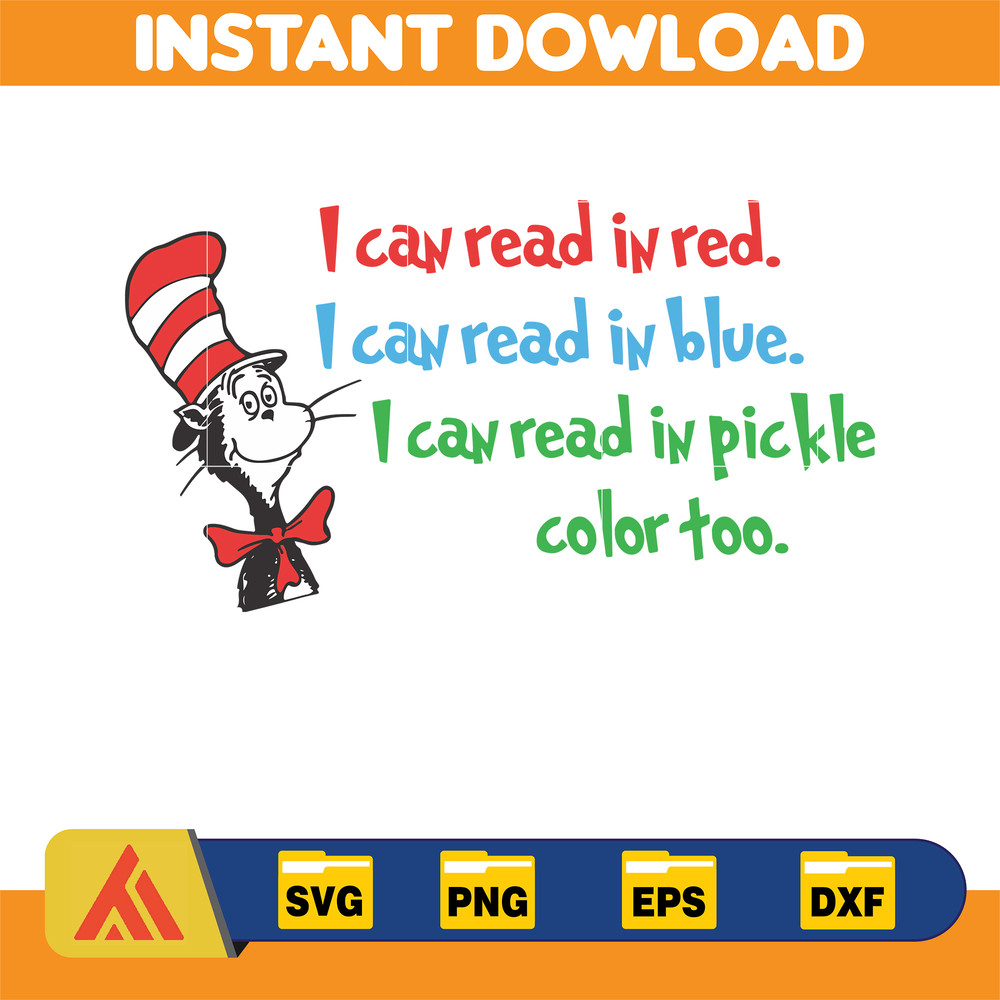 Dr Seuss Svg, Cat In The Hat SVG, Dr Seuss Hat SVG, Green Eggs And Ham Svg, Dr Seuss for Teachers Svg, Cricut, Thing Svg (745).jpg