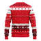 NHL Detroit Red Wings Dabbing Santa Claus Ugly Hoodie 3D Zip Hoodie 3D Ugly Christmas Sweater 3D Fleece Hoodie