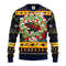 NHL Minnesota Wild 12 Grinch Ugly Hoodie 3D Zip Hoodie 3D Ugly Christmas Sweater 3D Fleece Hoodie