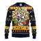 NHL Edmonton Oilers 12 Grinch Ugly Hoodie 3D Zip Hoodie 3D Ugly Christmas Sweater 3D Fleece Hoodie